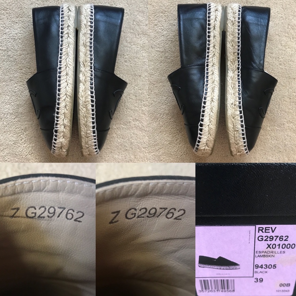 🚫SOLD! 🎉 HOST PICK 🎉 CHANEL BLACK ESPADRILLES - Picture 8 of 8